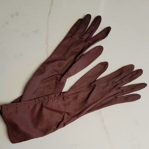 Vintage Hand Dyed Ladies Gloves